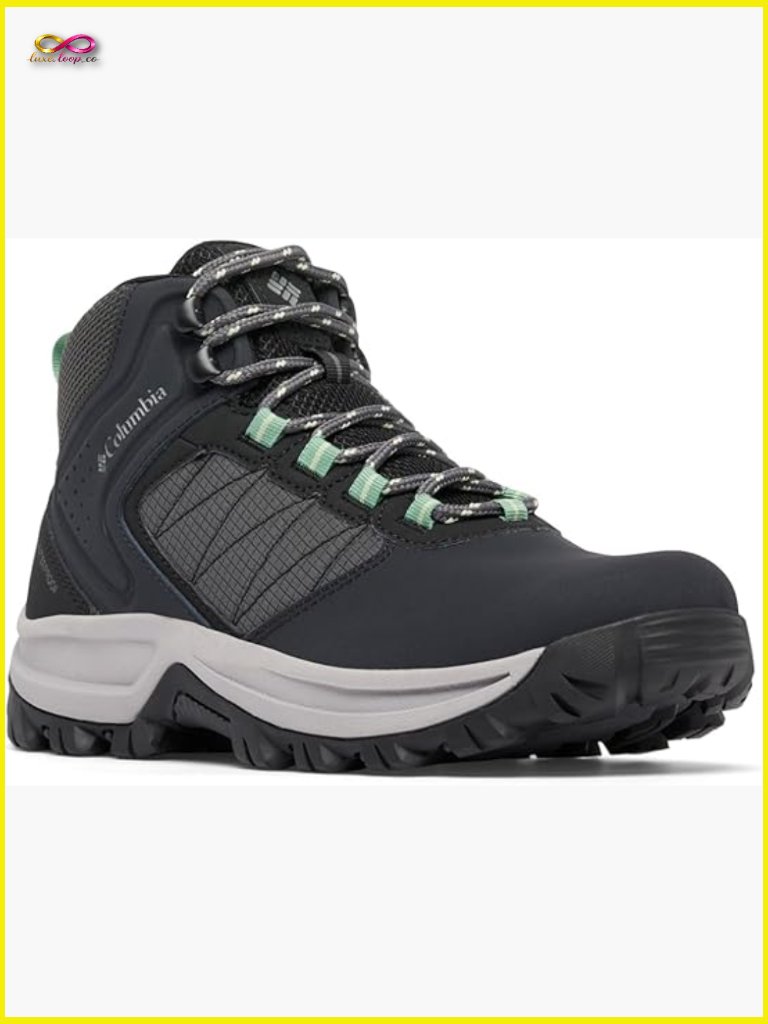 Waterproof Hiking Boots Lightweight Breathable Durable Leather Ankle Mid-Top